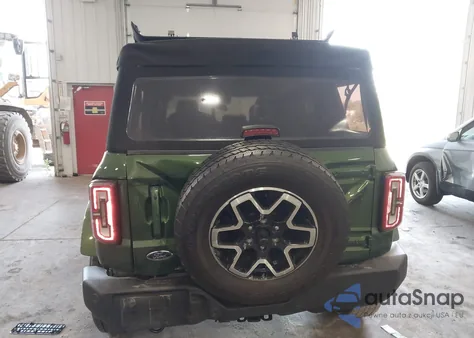 2023 Ford Bronco Outer Banks z USA, uszkodzony, nr VIN 1FMEE5BP6PLB72438